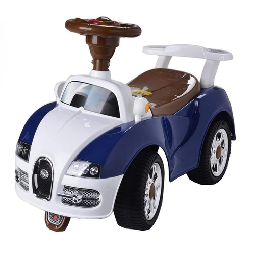 Bugatti Ride On Manual Push Car